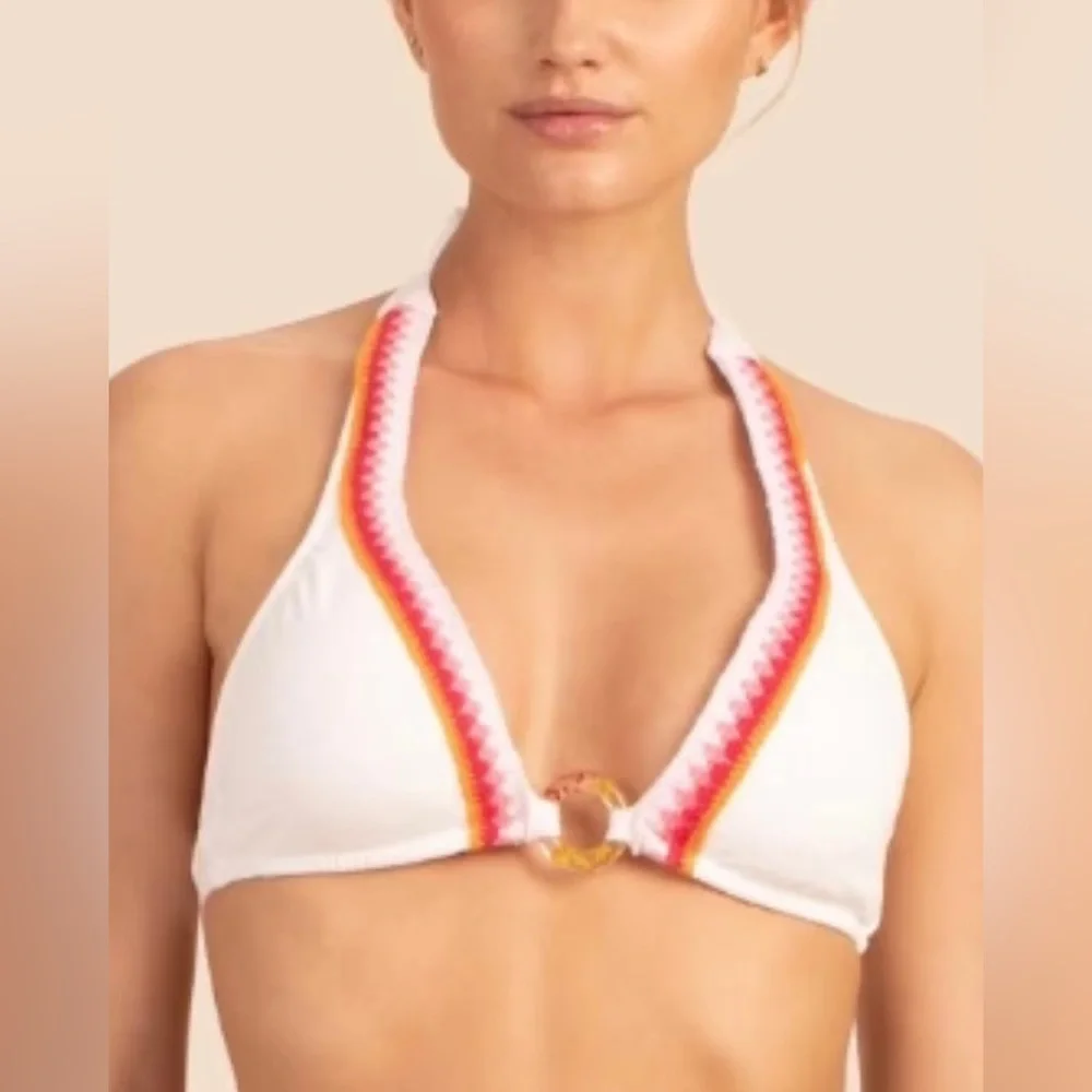NWT Trina Turk Women’s Tulum Halter Bikini Top